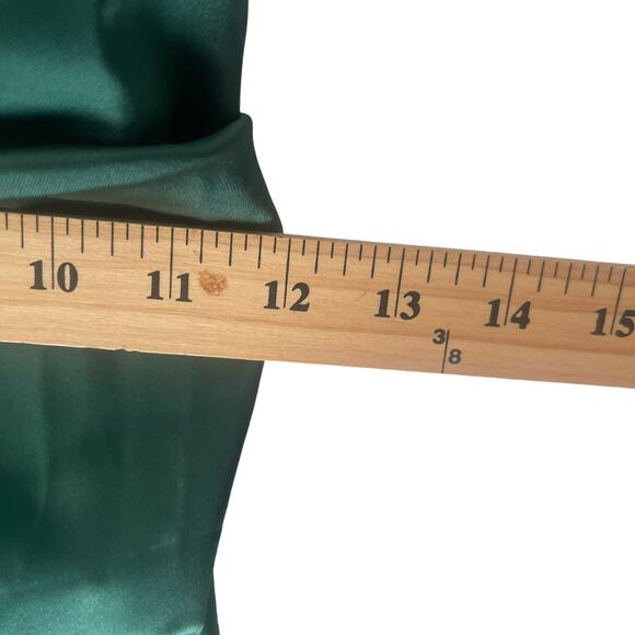 Cache Women's Size 2 XS Green Chain Neck Ruched Mermaid Formal Evening Dress - Picture 13 of 13